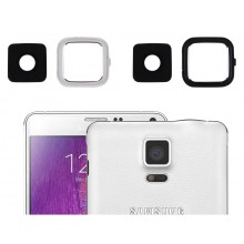 Samsung Galaxy Note 4 Camera Frame Holder Glass Lens Cover Replacement Samsung Galaxy Note 4 Camera Frame Holder Glass Lens Cover Replacement
